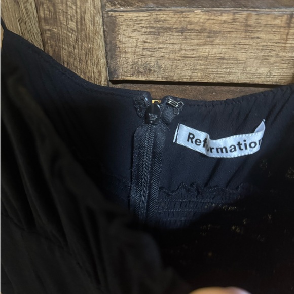 Reformation Esther Black Dress - Picture 3 of 5